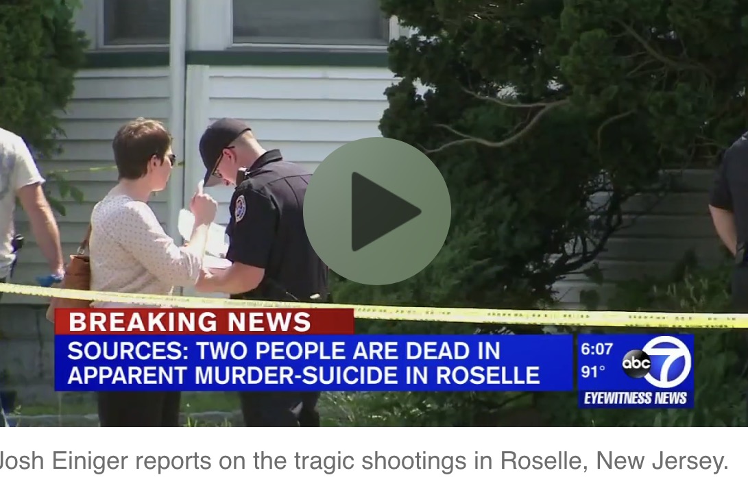 MAN AND WOMAN FOUND DEAD IN APPARENT MURDER-SUICIDE IN ROSELLE HOME ...