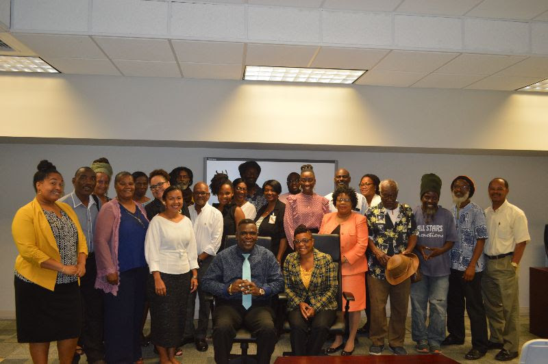 Secretary General Maynard bids goodbye to his UNESCO colleagues in SKN ...