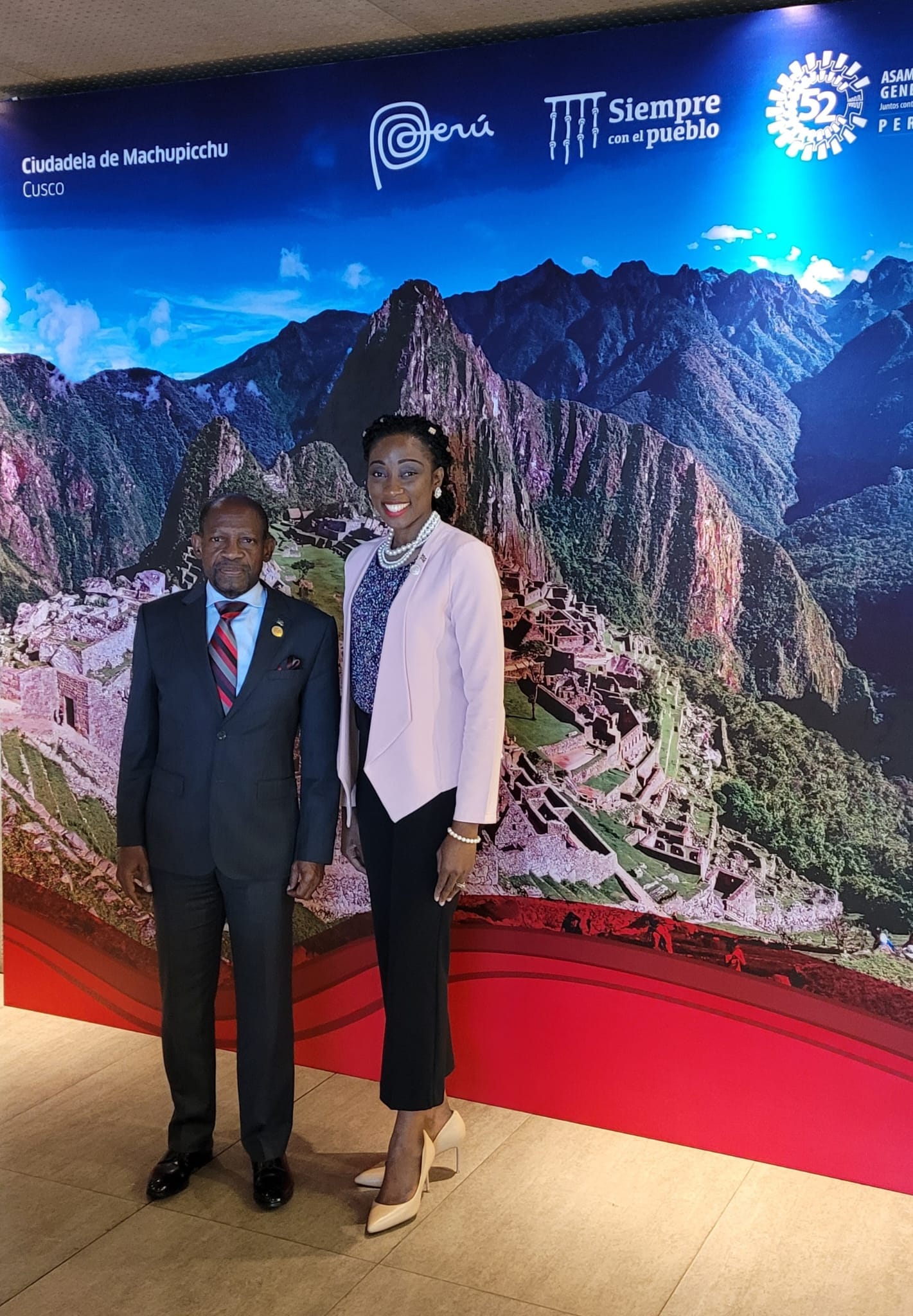Foreign Affairs Minister Douglas was in Peru for the 52nd Regular ...