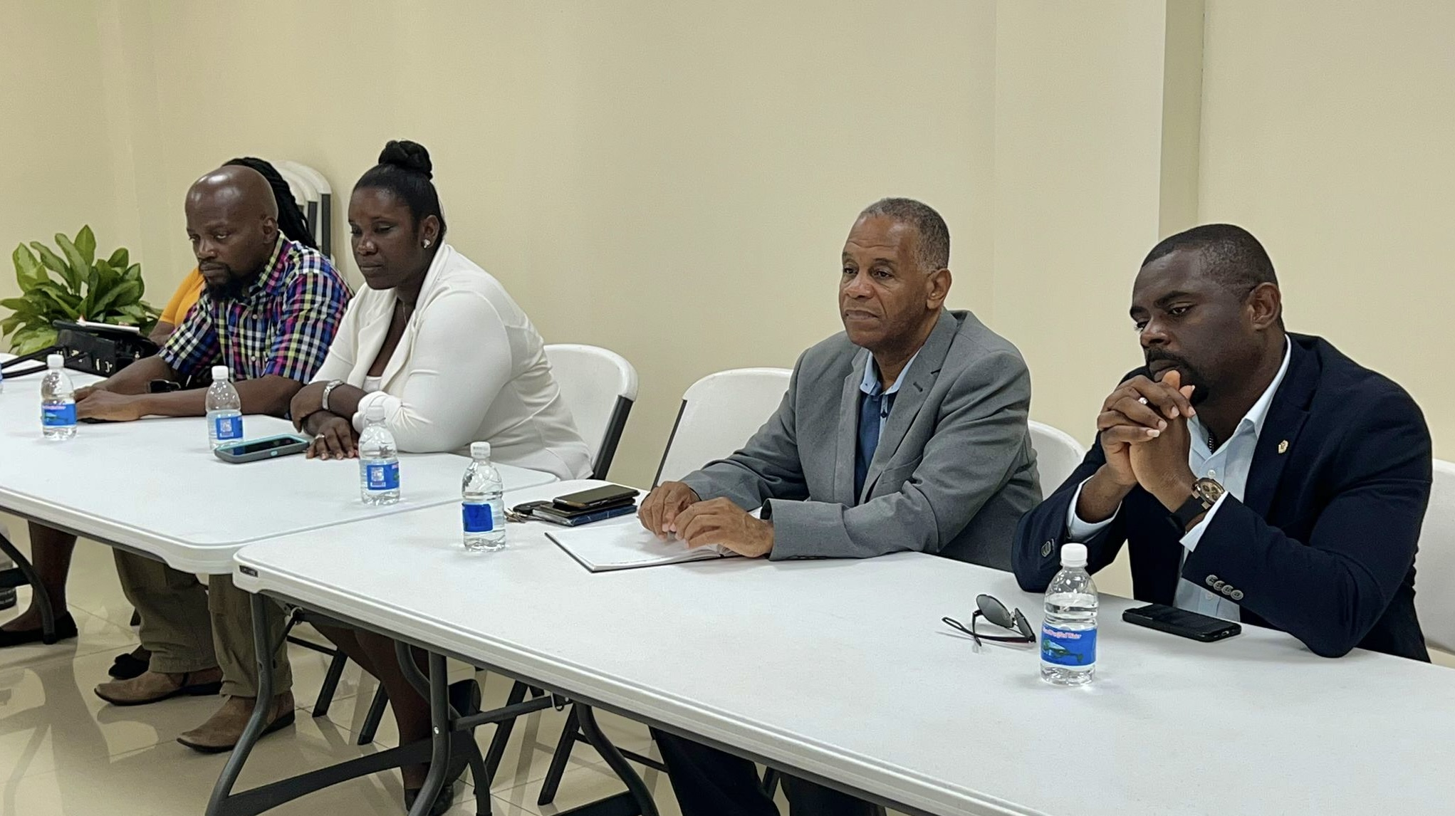 ST KITTS AND NEVIS WORKING TOGETHER TO REDUCE FOOD IMPORT BILL IN   Minister Meeting In Nevis 1 