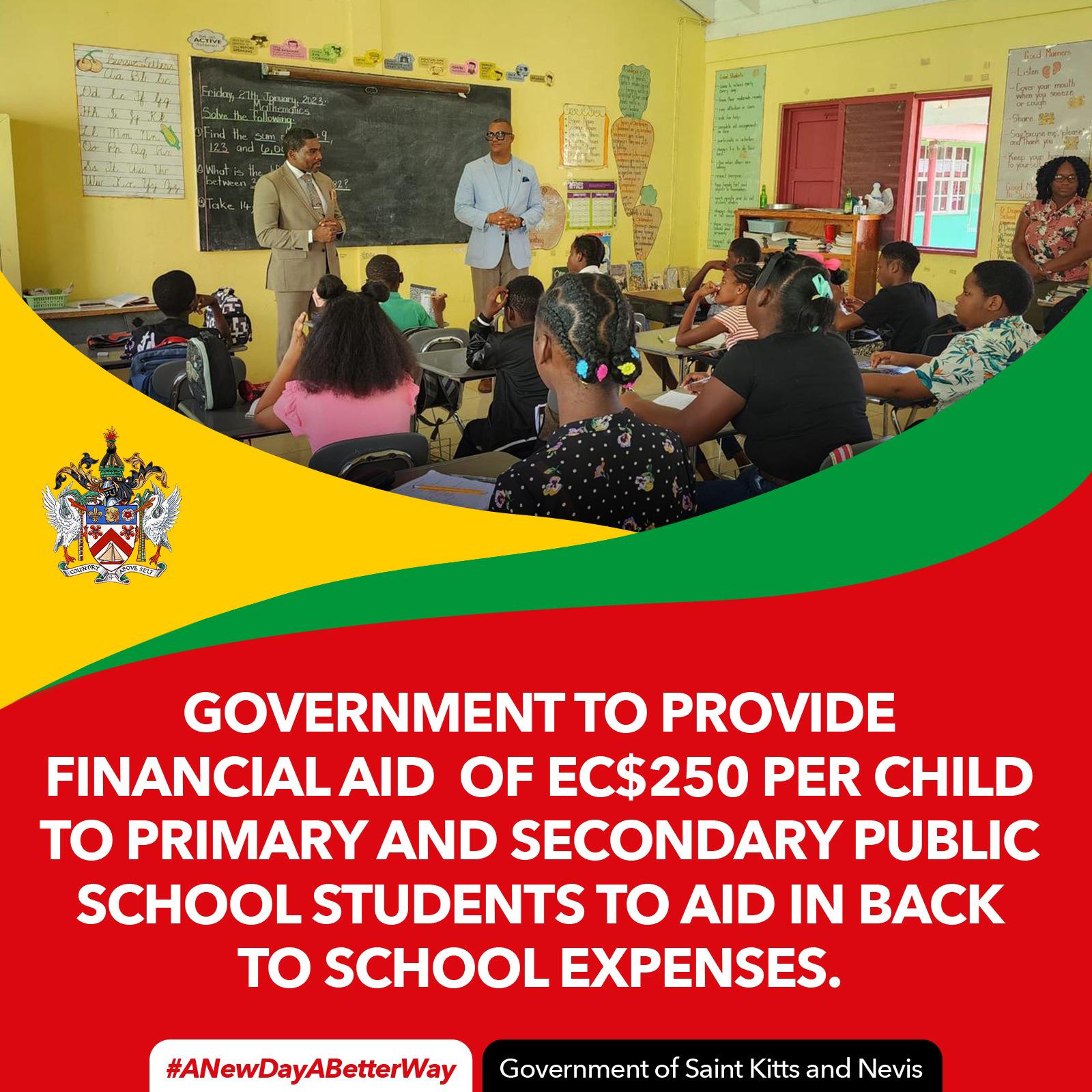 Government To Launch BackToSchool Voucher Initiative For Primary And