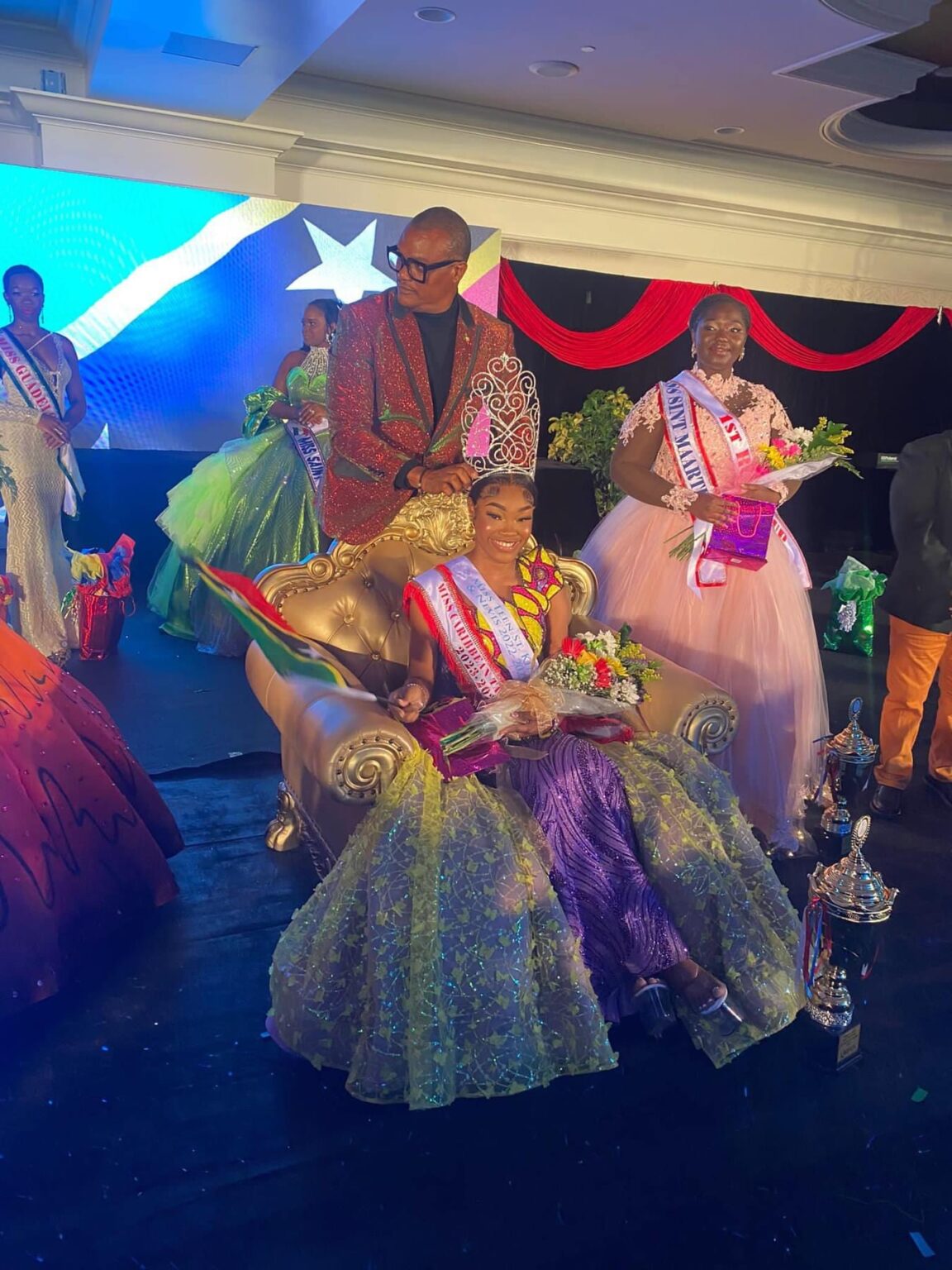 Miss St Kitts And Nevis Takyla Hart Johnson Captured The Crown At The Miss Haynes Smith