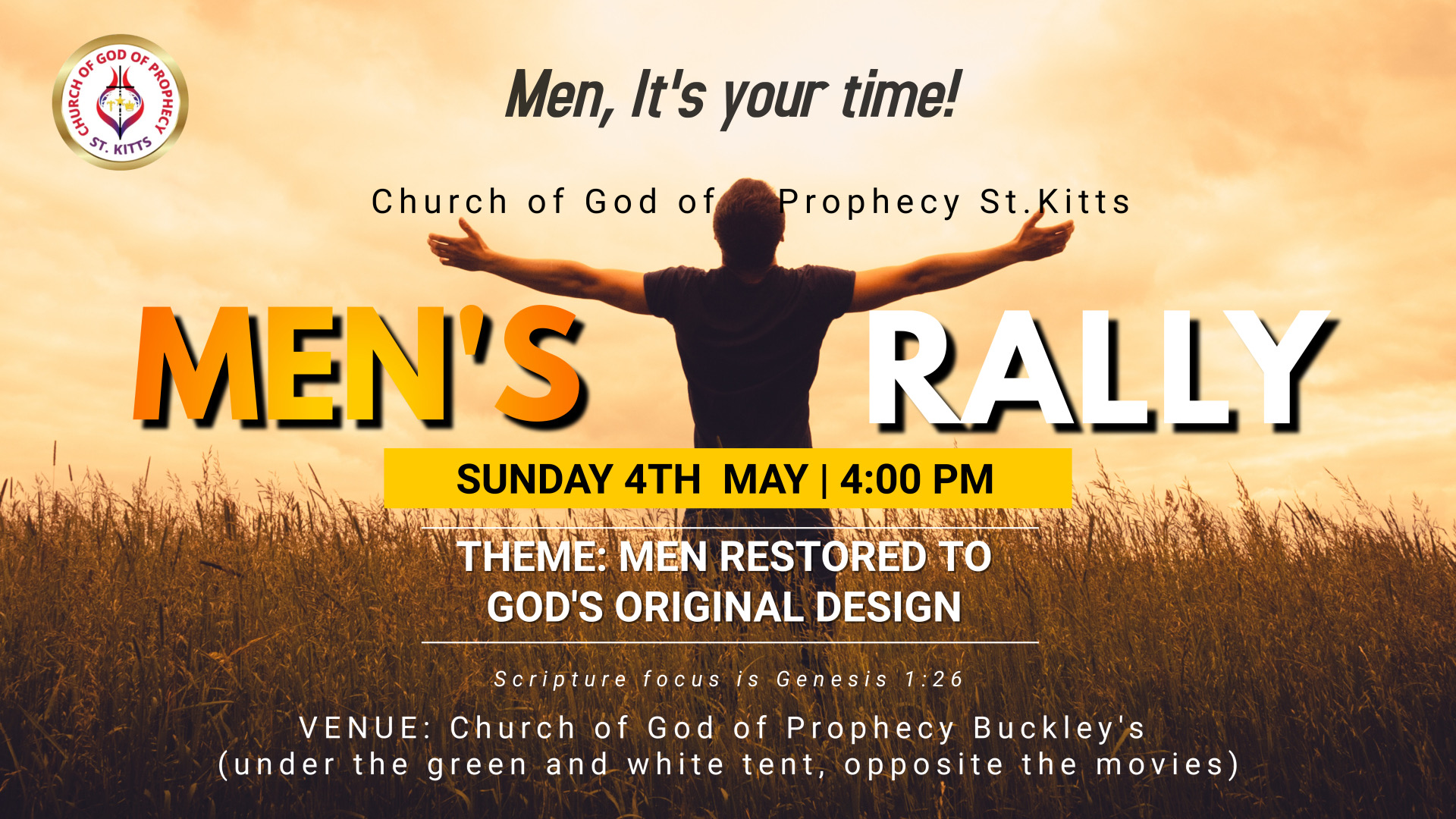 Church of God of Prophecy Hosts Men’s Rally Focused on Divine Purpose ...
